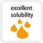 high oil solubility