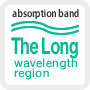 the long wavelength region  absorption band 　