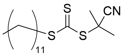 Structural formula of RAFT-009