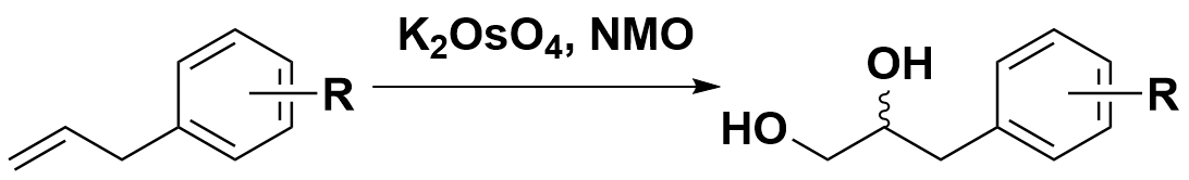 ヒドロキシル化の反応式