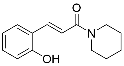(E)-1-Piperidino-3-(2-hydroxyphenyl)-2-propen-1-oneの分子式