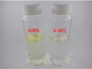 Transparency comparison between V-601 and AIBN