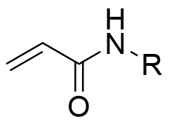 structural formula of Acrylamide