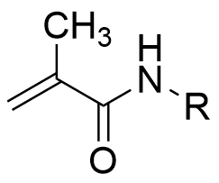 structural formula of Methacrylamide