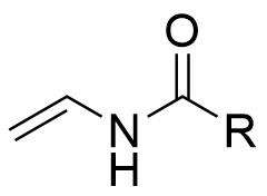 structural formula of Vinylamide